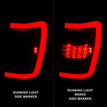Load image into Gallery viewer, ANZO 1999-2004 Jeep Grand Cherokee LED Tail Lights w/ Light Bar Black Housing Clear Lens - Additional View 5