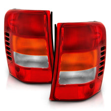 Load image into Gallery viewer, ANZO 1999-2004 Jeep Grand Cherokee Taillight Red/Clear Lens (OE Replacement) - Main Product View