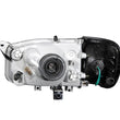 Load image into Gallery viewer, ANZO 1999-2004 Nissan Pathfinder Crystal Headlights Black - Side View