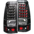 Load image into Gallery viewer, ANZO 1999-2007 Chevrolet Silverado 1500 LED Taillights Black - Main Product View