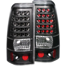 Load image into Gallery viewer, ANZO 1999-2007 Chevrolet Silverado 1500 LED Taillights Black - Main Product View