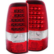 Load image into Gallery viewer, ANZO 1999-2007 Chevrolet Silverado 1500 LED Taillights Red/Clear - Main Product View