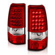 Load image into Gallery viewer, ANZO 1999-2007 Chevrolet Silverado 1500 LED Taillights Red/Clear - Side View