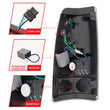 Load image into Gallery viewer, ANZO 1999-2007 Chevrolet Silverado 1500 LED Taillights Red/Clear - Additional View 8