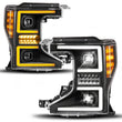 Load image into Gallery viewer, ANZO 20-22 Ford Super Duty (Halogen) Z-Series Full LED Proj Headlights SeqSig - Pass. Side ONLY - Additional View 10