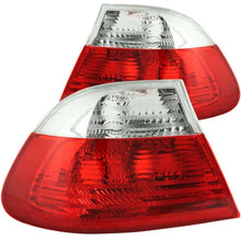 Load image into Gallery viewer, ANZO 2000-2003 BMW 3 Series E46 Taillights Red/Clear - Main Product View