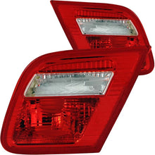 Load image into Gallery viewer, ANZO 2000-2003 BMW 3 Series E46 Taillights Red/Clear - Inner - Main Product View