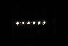 Load image into Gallery viewer, ANZO 2000-2004 Ford Excursion Crystal Headlights Chrome w/ LED 1pc - Back View