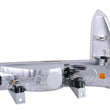 Load image into Gallery viewer, ANZO 2000-2004 Ford Excursion Euro Parking Lights Chrome w/ Amber Reflector - Side View