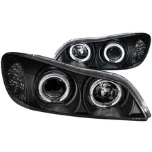 Load image into Gallery viewer, ANZO 2000-2004 Infiniti I30 Projector Headlights w/ Halo Black - Side View