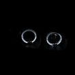 Load image into Gallery viewer, ANZO 2000-2004 Infiniti I30 Projector Headlights w/ Halo Black - Back View