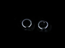 Load image into Gallery viewer, ANZO 2000-2004 Infiniti I30 Projector Headlights w/ Halo Black - Back View