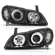 Load image into Gallery viewer, ANZO 2000-2004 Infiniti I30 Projector Headlights w/ Halo Black - Additional View 6