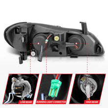 Load image into Gallery viewer, ANZO 2000-2004 Infiniti I30 Projector Headlights w/ Halo Chrome - Additional View 8
