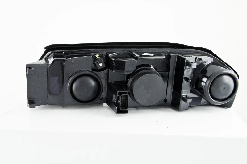 ANZO 2000-2005 Chevrolet Impala Projector Headlights w/ Halo Black - Detail View