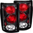 Load image into Gallery viewer, ANZO 2000-2005 Ford Excursion Taillights Black - Main Product View