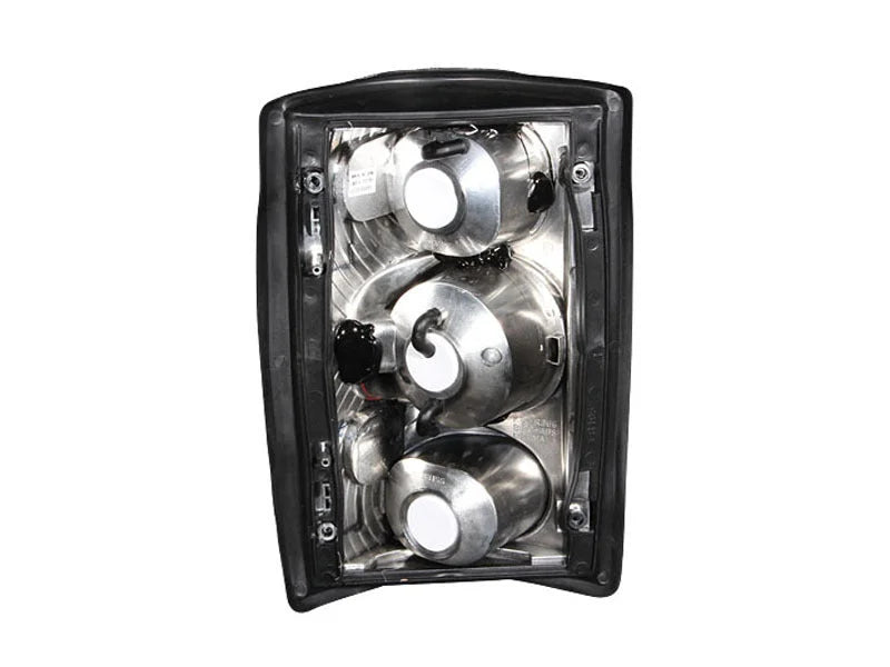 ANZO 2000-2005 Ford Excursion Taillights Black - Side View