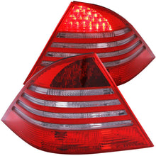 Load image into Gallery viewer, ANZO 2000-2005 Mercedes Benz S Class W220 LED Taillights Red/Smoke - Main Product View