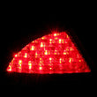 Load image into Gallery viewer, ANZO 2000-2005 Mercedes Benz S Class W220 LED Taillights Red/Smoke - Side View