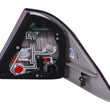 Load image into Gallery viewer, ANZO 2000-2005 Mercedes Benz S Class W220 LED Taillights Red/Smoke - Detail View
