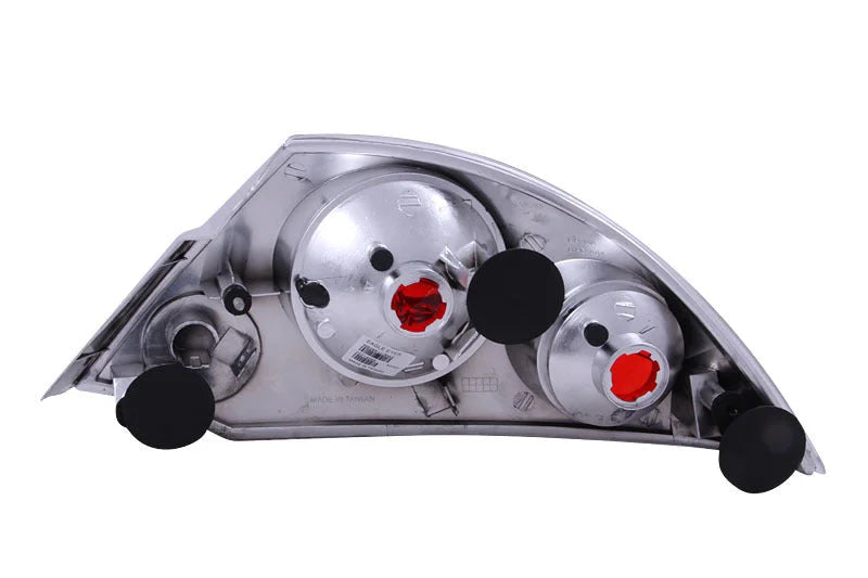 ANZO 2000-2005 Mitsubishi Eclipse Taillights Chrome - Side View
