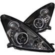 Load image into Gallery viewer, ANZO 2000-2005 Toyota Celica Projector Headlights w/ Halo Black - Main Product View