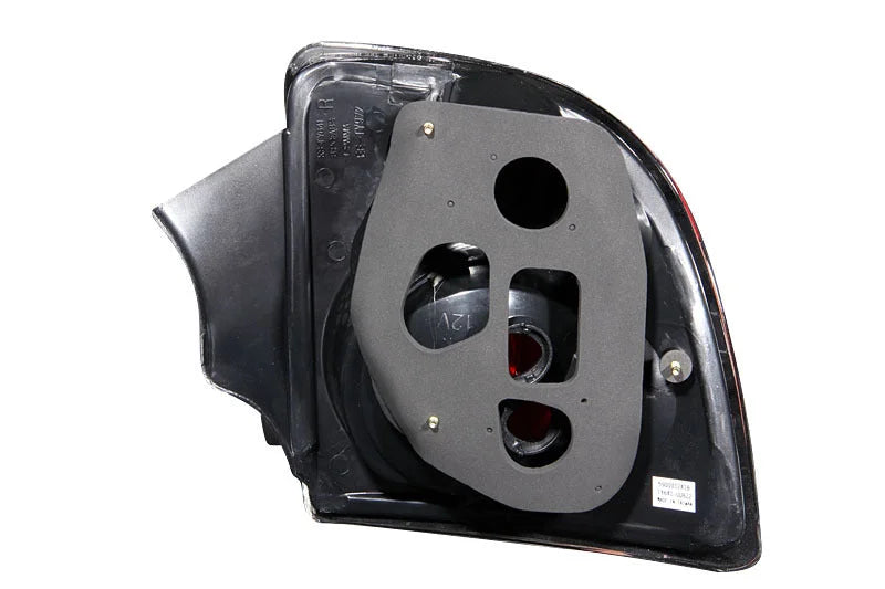 ANZO 2000-2005 Toyota Celica Taillights Black - Side View