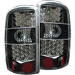 Load image into Gallery viewer, ANZO 2000-2006 Chevrolet Suburban LED Taillights Black - Main Product View