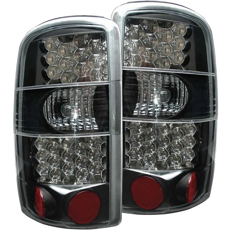 ANZO 2000-2006 Chevrolet Suburban LED Taillights Black - Main Product View