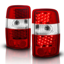 Load image into Gallery viewer, ANZO 2000-2006 Chevrolet Suburban LED Taillights Red/Clear - Side View