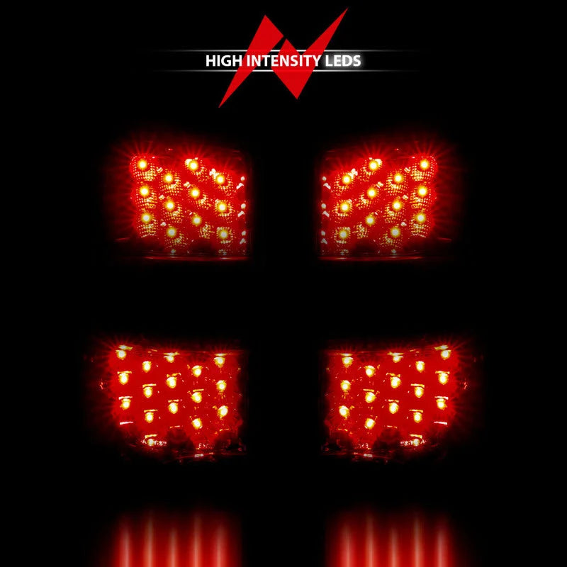 ANZO 2000-2006 Chevrolet Suburban LED Taillights Red/Clear - Additional View 5