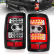 Load image into Gallery viewer, ANZO 2000-2006 Chevrolet Tahoe LED Tail Lights w/ Clear Lens Black Housing - Main Product View