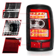 Load image into Gallery viewer, ANZO 2000-2006 Chevrolet Tahoe LED Tail Lights w/ Clear Lens Black Housing - Installation View
