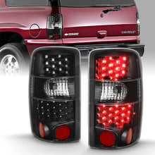 Load image into Gallery viewer, ANZO 2000-2006 Chevrolet Tahoe Led Taillights Black/Clear - Main Product View
