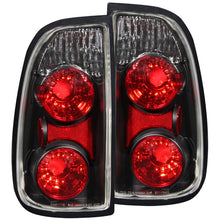 Load image into Gallery viewer, ANZO 2000-2006 Toyota Tundra Taillights Black (Regular &amp; Access Cab Models Only) - Main Product View