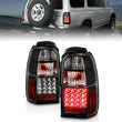 Load image into Gallery viewer, ANZO 2001-2002 Toyota 4 Runner LED Taillights Black - Main Product View