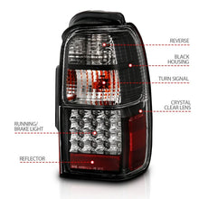 Load image into Gallery viewer, ANZO 2001-2002 Toyota 4 Runner LED Taillights Black - Additional View 7
