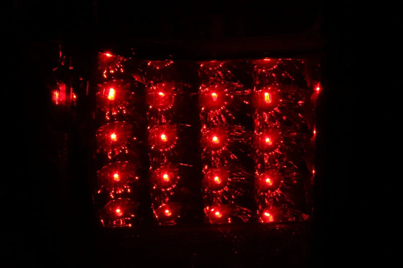 ANZO 2001-2002 Toyota 4 Runner LED Taillights Red/Clear - Additional View 8