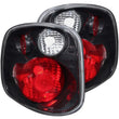 Load image into Gallery viewer, ANZO 2001-2003 Ford F-150 Taillights Carbon - Main Product View