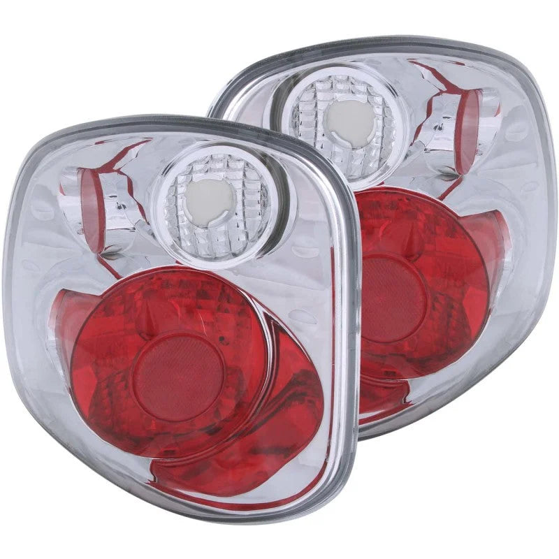 ANZO 2001-2003 Ford F-150 Taillights Chrome - Main Product View