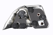 Load image into Gallery viewer, ANZO 2001-2004 Honda Civic Taillights Black - Side View
