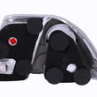 Load image into Gallery viewer, ANZO 2001-2004 Honda Civic Taillights Chrome - Side View