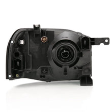 Load image into Gallery viewer, ANZO 2001-2004 Nissan Frontier Se Crystal Headlight Black Amber Reflector - Side View