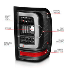 Load image into Gallery viewer, ANZO 2001-2011 Ford  Ranger LED Tail Lights w/ Light Bar Black Housing Clear Lens - Installation View