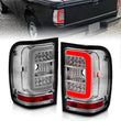 Load image into Gallery viewer, ANZO 2001-2011 Ford  Ranger LED Tail Lights w/ Light Bar Chrome Housing Clear Lens - Main Product View