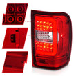 Load image into Gallery viewer, ANZO 2001-2011 Ford  Ranger LED Tail Lights w/ Light Bar Chrome Housing Red/Clear Lens - Additional View 6