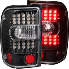 Load image into Gallery viewer, ANZO 2001-2011 Ford Ranger LED Taillights Black - Main Product View