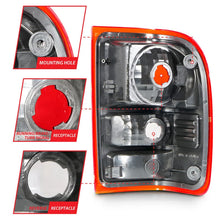 Load image into Gallery viewer, ANZO 2001-2011 Ford Ranger Taillights w/ Red/Clear Lens (OE Replacement) Pair - Installation View