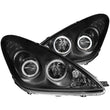 Load image into Gallery viewer, ANZO 2002-2003 Lexus Es300 Projector Headlights w/ Halo Black - Main Product View