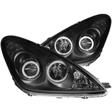 Load image into Gallery viewer, ANZO 2002-2003 Lexus Es300 Projector Headlights w/ Halo Black - Main Product View